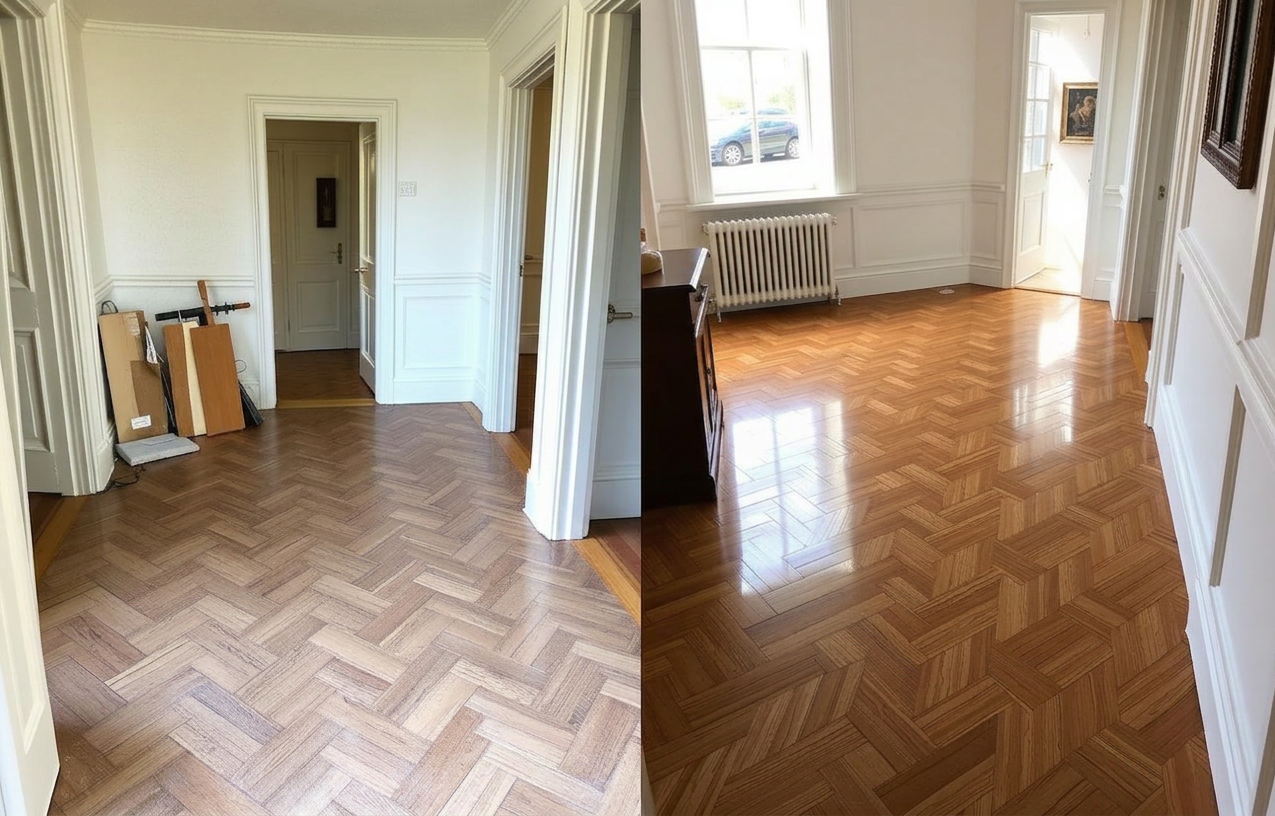 Parquet Espinha de Peixe — Curitiba Centro Cívico